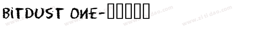 BitDust One字体转换